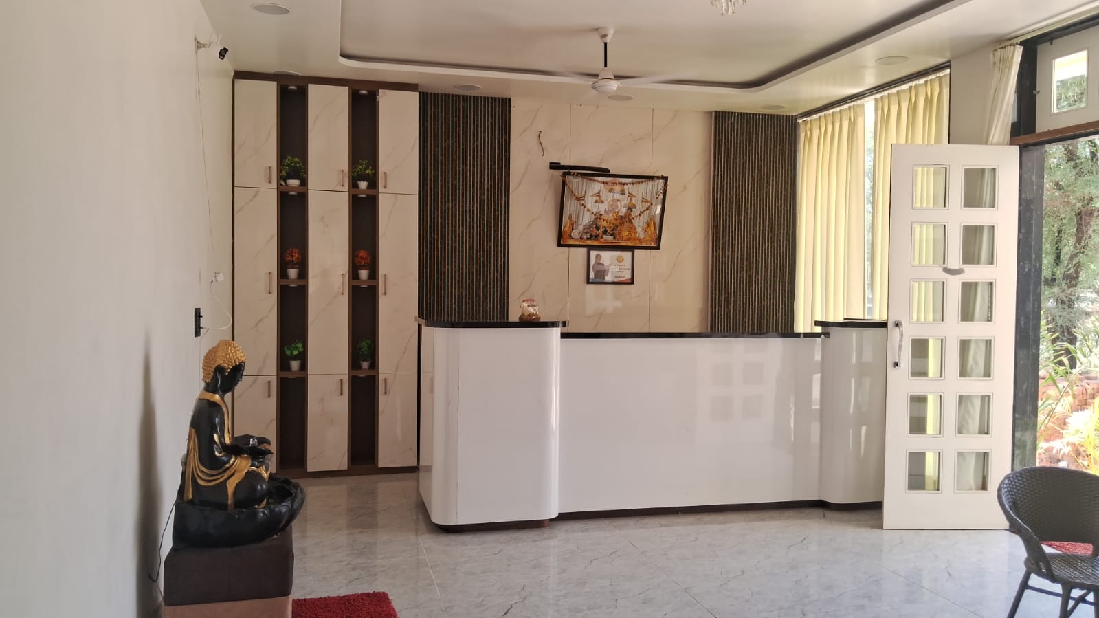 Hotel entrance